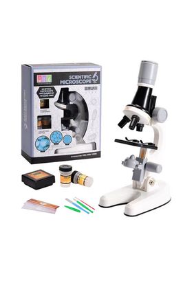 Microscopio Educativo Juguete Niños Y Kit Accesorios,hi-res