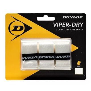 Overgrip Dunlop Viper Dry Blanco X3 Tenis/Padel,hi-res