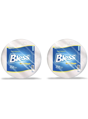 Papel Higienico Industrial Bless 250mts Pack x 2 Unid,hi-res