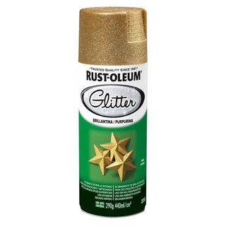 Spray Aerosol Glitter Brillantina 290grs Oro Rust Oleum,hi-res