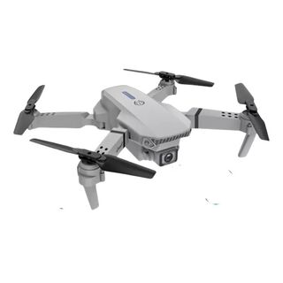 Mini Drone E88 Doble Cámara Con Accesorios Plegable Wifi,hi-res