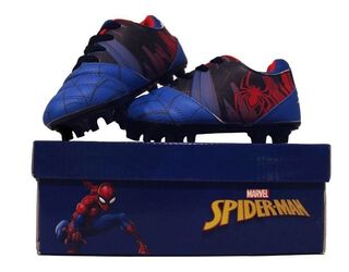 Zapatos De Fútbol Spiderman 2022 Azul/rojo Araña Marvel,hi-res