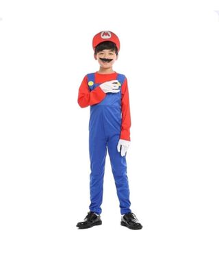 Disfraz Super Mario Bross para Niño 7-9 años,hi-res