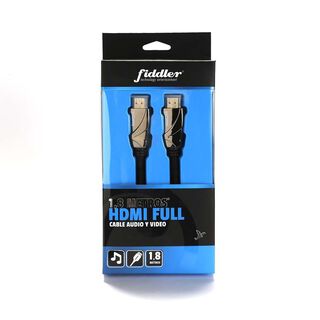 Cable Audio-Video HDMI Full 1,8mts Fiddler,hi-res