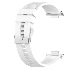 Correa Compatible Con Huawei Watch Fit 2 Blanco,hi-res