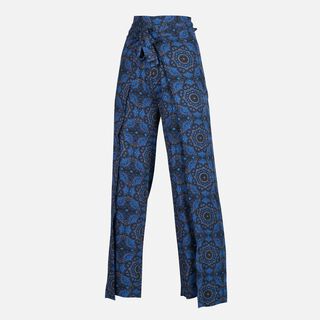 Pantalon Mujer Mar y Posa Full Print Azul Haka Honu,hi-res