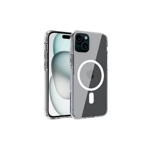 Carcasa Transparente Magsafe Para iPhone 15,hi-res
