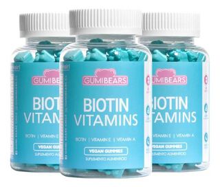 Gumi Bears Biotin 3 Meses - Vitaminas Para El Pelo,hi-res