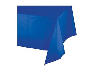 2 Manteles plásticos color azul 137x274 cms c/u,hi-res