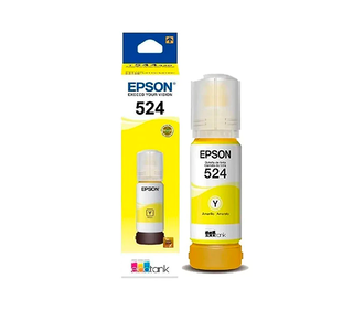 Tinta Epson T524 Amarilla,hi-res