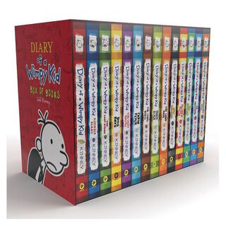 Diary Of A Wimpy Kid Box Of Books ( 1–14 ),hi-res