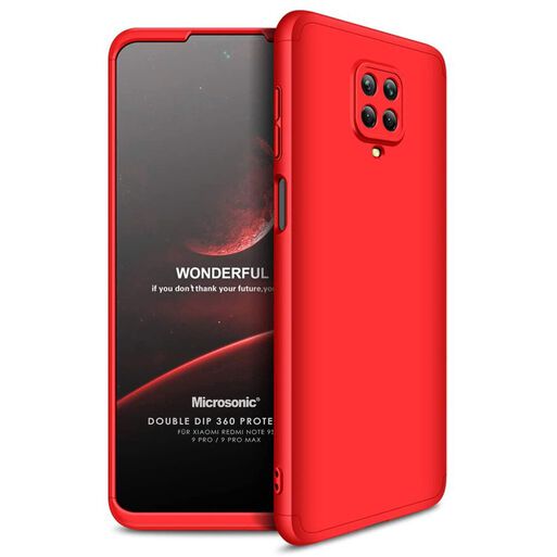 Carcasa: Redmi Note 9 Pro Max - Resistente / Rojo,hi-res