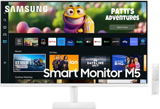 Monitor Samsung Smart Monitor M5, 32" FHD, Smart TV, 60hz, 4ms,hi-res