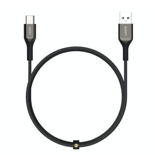 AUKEY Cable USB-A a USB-C Kevlar 2m Carga rápida 3.0 Negro - CB-AKC2,hi-res