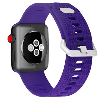 Correa Compatible Iwatch Apple Watch Morado 42-44-45MM-S,hi-res