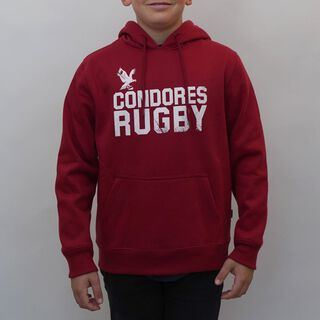 Poleron Hoodie Cóndores Chile Rugby Niños,hi-res