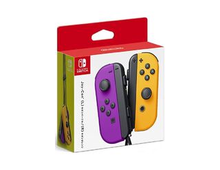 Joy-Con Purple/Orange - Nintendo Switch,hi-res