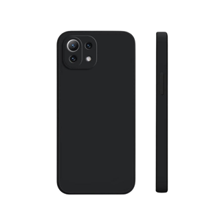 Carcasa Silicón Para Xiaomi Mi 11 lite - negro,hi-res