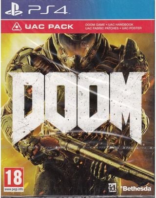 Doom 4 With Uac Pack Brand (EU Version) - Ps4 Físico - Sniper,hi-res