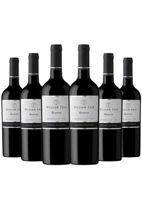 6 Vinos William Cole Reserva Cabernet Sauvignon,hi-res