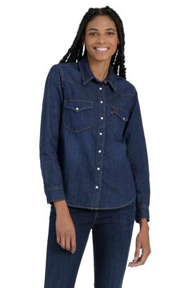 Camisa Mujer The Ultimate Western Azul Oscuro Levis 86832-0017,hi-res