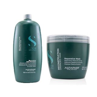 Shampoo + Crema Reconstrucción Alfaparf,hi-res