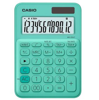 Calculadora Casio MS 20UC GN N DC Verde,hi-res