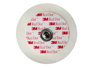 Electrodo 3M Red Dot Con Soporte De Cinta Micropore 2249 x 50 un,hi-res