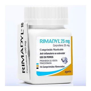 Rimadyl 25 Mg 14 Comprimidos,hi-res