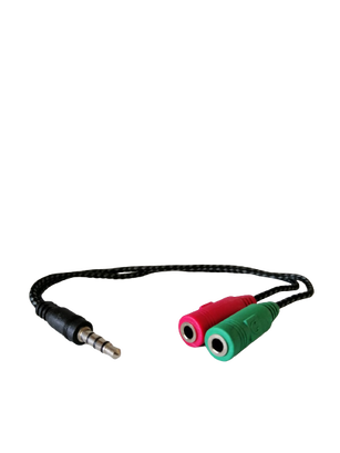 Cable de Audio de 3,5mm a 2 conector hembra,hi-res