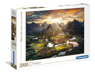 Puzzle 2000 piezas Vista China,hi-res