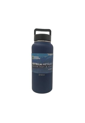 Botella Metalica 960ml Azul National Geographic,hi-res