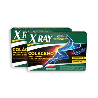 Pack X2 X-Ray Sport Colágeno 60 Comprimidos c/u,hi-res