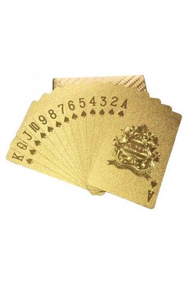 Juego de Naipes Dorado. Baraja Inglesa. Poker Golden,hi-res