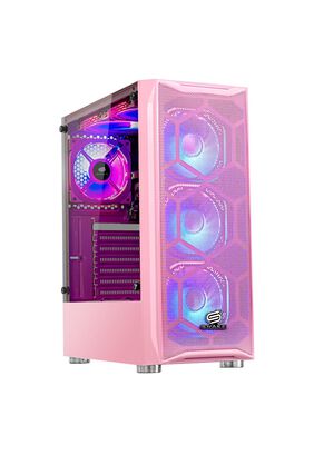 Pc Gamer Pink V0 AMD Ryzen 3200G, SSD 256GB, RAM 16 GB,hi-res