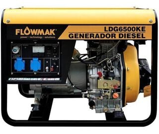 Generador Diesel Flowmak Ldg6500ke 220v 5kw Pe,hi-res