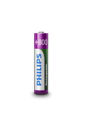 Pila Bateria Recargable AAA 800mah Philips Ready Pack 2u,hi-res