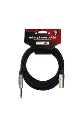 Cable Micrófono Kirlin Xlr (M)- Plug 6M Mpc-281Pn-6,hi-res