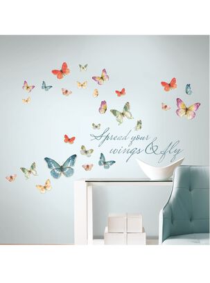 Roommates Stickers Butterfly Lisa Audit (B6743481),hi-res