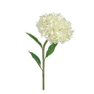 Hortensia flor artificial decorativa | Crema,hi-res