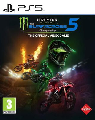 Monster Energy Supercross 5 - The Official Videogame (Europeo) (PS5),hi-res