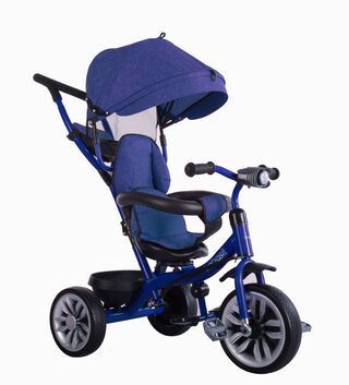 Triciclo Infantil 360 1326 Azul Bebesit,hi-res