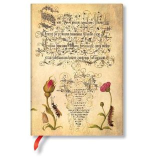 Libreta Mira Botanica Flemish Rose, Midi Tapa Dura,hi-res