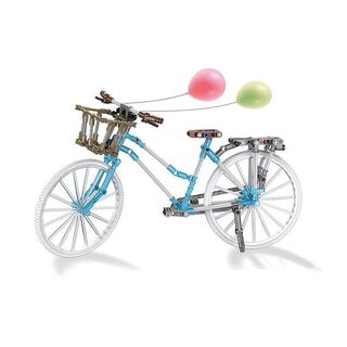 Bicicleta a Escala Armable Color Celeste,hi-res
