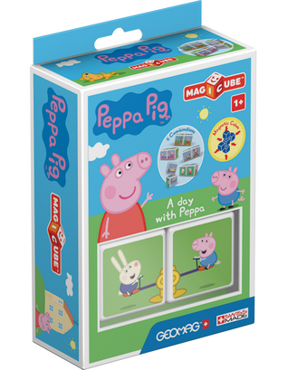 Cubos Magnéticos Peppa Pig-Un dia con Peppa 2 U,hi-res