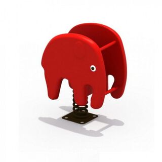 Juego Resorte Elefante Rojo - Playplaza,hi-res