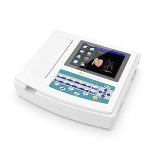 Electrocardiógrafo Táctil 12 Canales ECG 1200g,hi-res