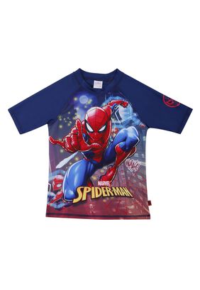 Polera UV50 Azul Spiderman,hi-res