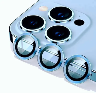 Protector Para Lente Camara iPhone 14 Pro / 14 Pro Max - Azul Sierra,hi-res