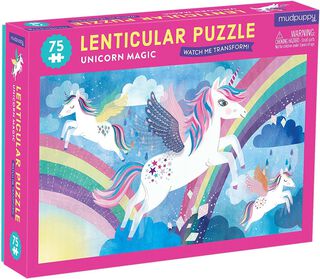 Puzzle 75Pcs Lenticular Unicornio Magico Mudpuppy,hi-res
